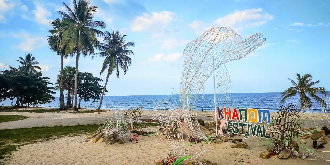 Khanom Sea Breeze Apartment Exterior photo